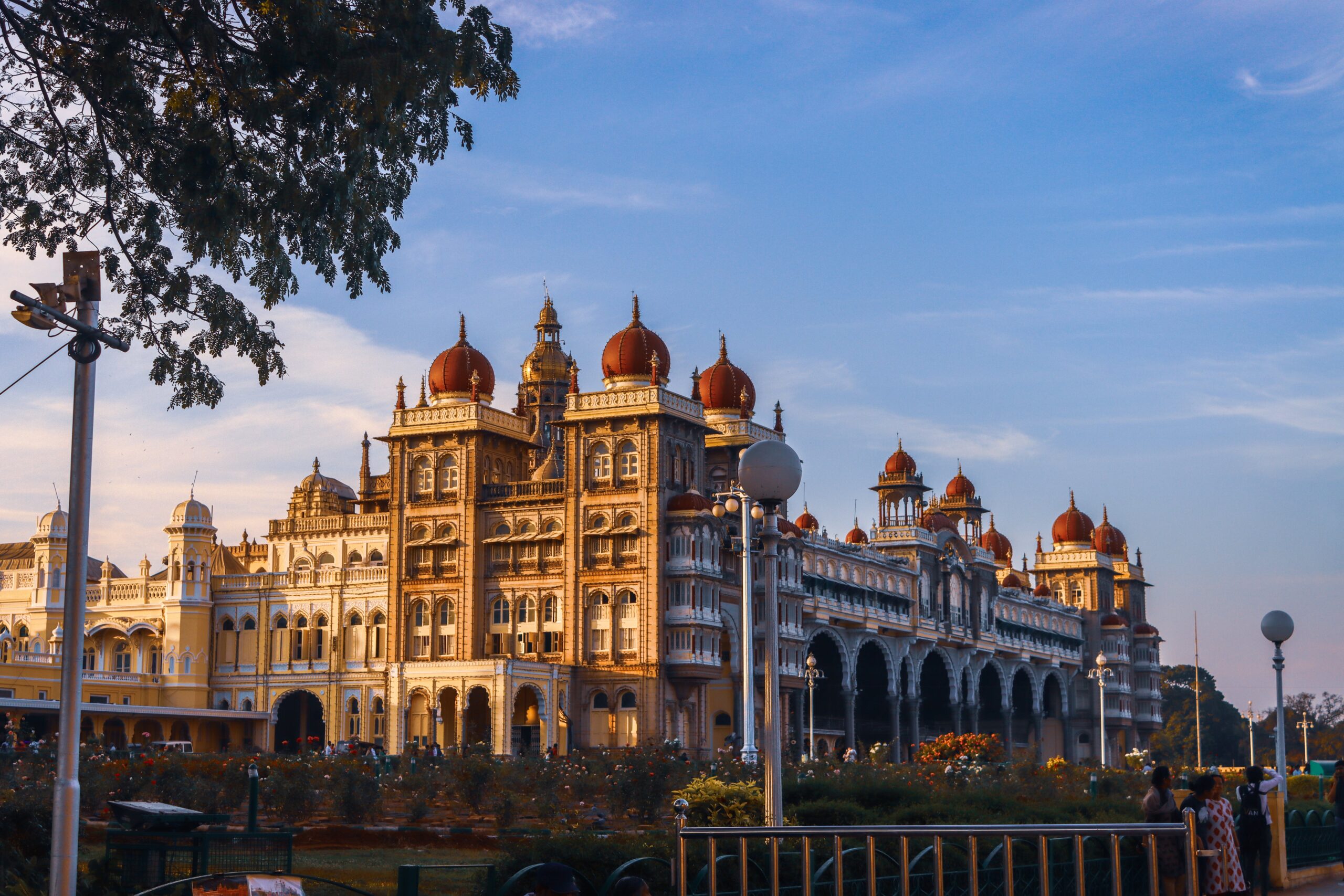 The Mysore Palace in South India